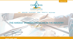 Desktop Screenshot of carolinapiedmontcapital.com