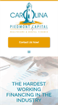 Mobile Screenshot of carolinapiedmontcapital.com
